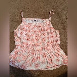 SO Women's Pink Floral Camisole